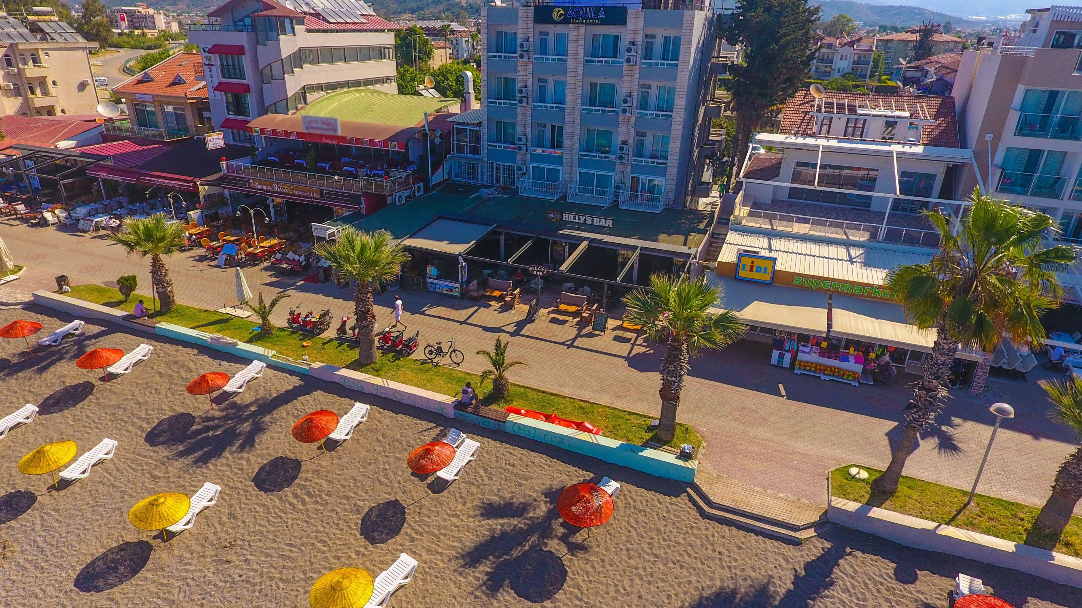 Aquila Beach Hotel Fethiye Bagian luar foto